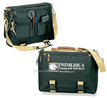 Two-tone Deluxe Expandable Briefcase