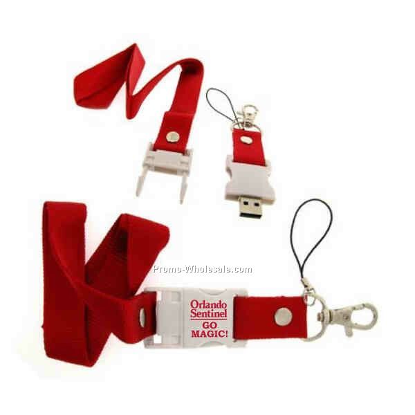 USB Drive & Lanyard - 1gb