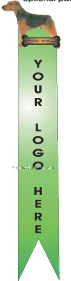Welsh Terrier Bookmark W/ Black Back