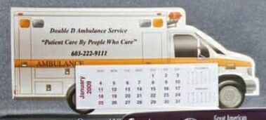 Wh Ambulance Desk Calendar