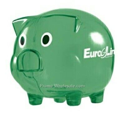 Wilbur Piggy Bank With Coin Slot (2 Hour Shipping)