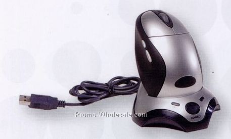 Wireless Mouse With Receiver Base
