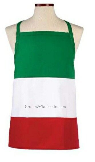 Wolfmark Tri Color Italian Apron