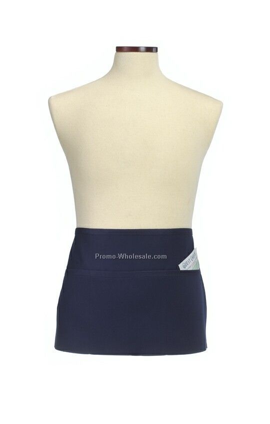 Wolfmark Waist Apron - Navy Blue