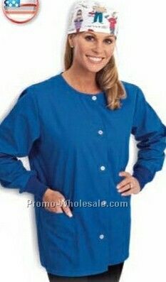 Women's Medical Jacket (White/ 2x-3xl)