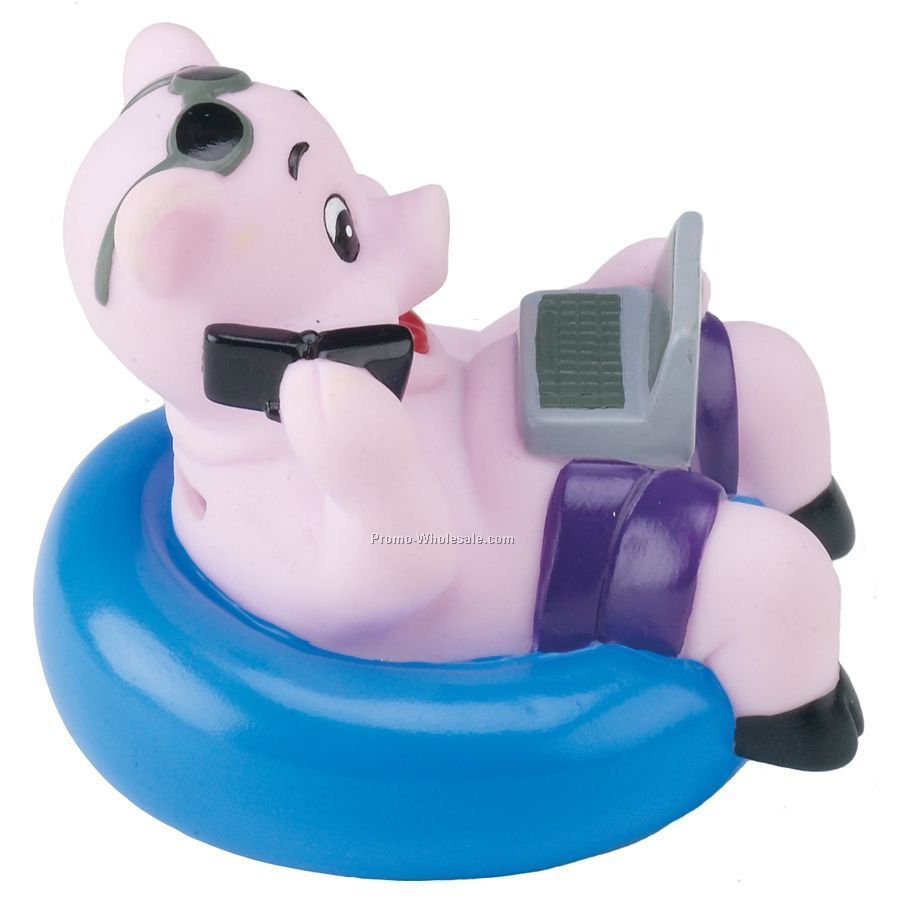 Work And Fun Pig Animal Bank