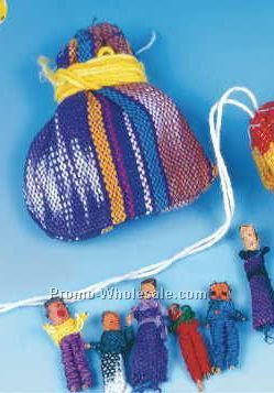 Worry Dolls In A Pouch
