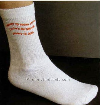 Youth Cotton Crew Socks (Sizes 6-8-1/2)