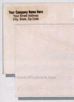 #10 Reg. White 1 Color Imprint Envelope