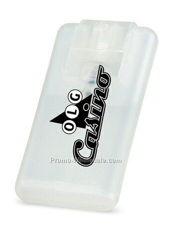 .33 Oz. Credit Card Sprayer - Citrus Scent Antibacterial Alcohol Spray