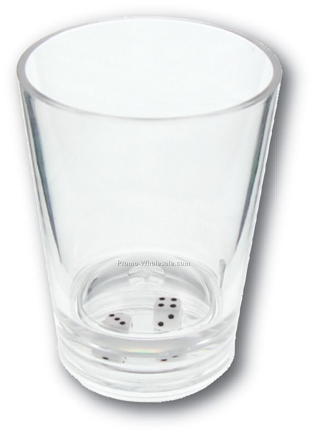 1-1/4 Oz. High Roller Compartment Shot Glass