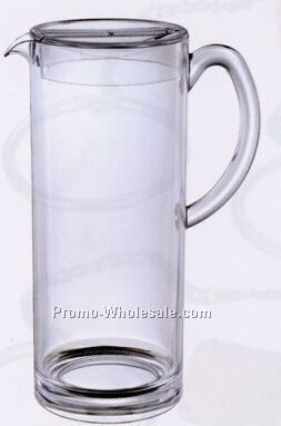 1-3/4 Quart Slender Round Pitcher W/ Lid