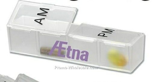 1 Day - AM/PM Pill Box Organizer
