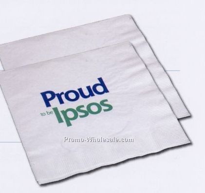 1 Ply High Volume White Luncheon Napkin (2 Color)