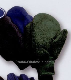 100% Polyester Polar Fleece Fleece Mittens