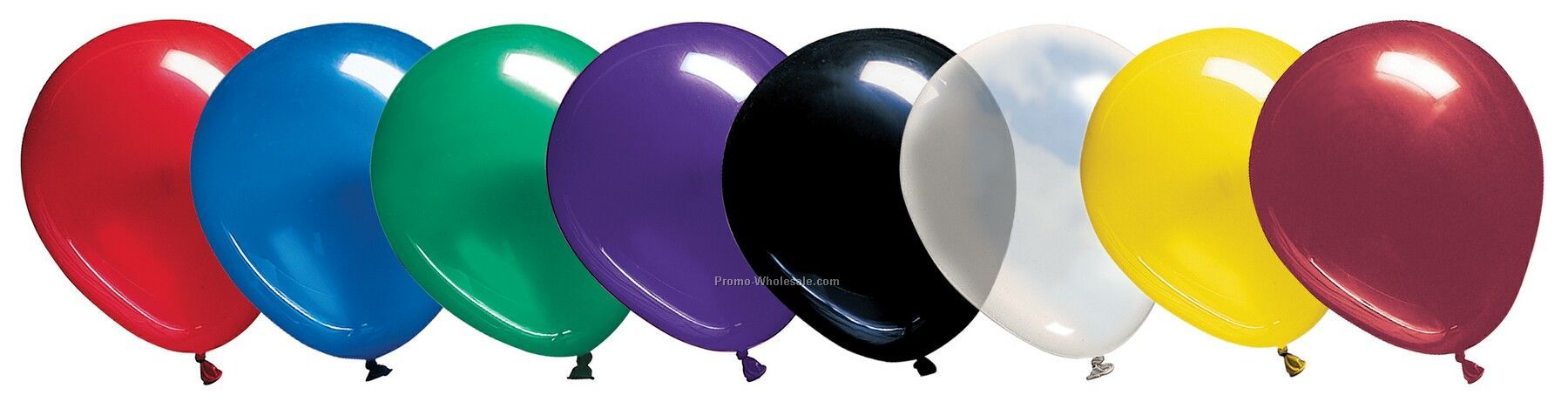 11" Latex Crystal Color Balloon (Blank)