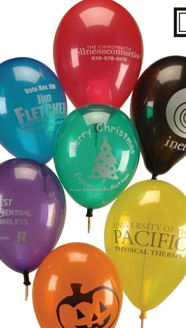 11" Luminous Natural Latex Balloons