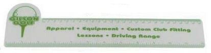 12" Flexible Ruler With Rounded / Arched End