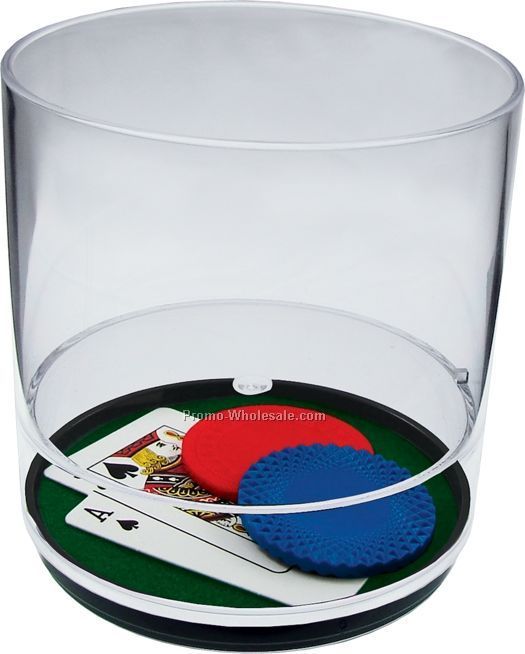 12 Oz. Blackjack Compartment Tumbler