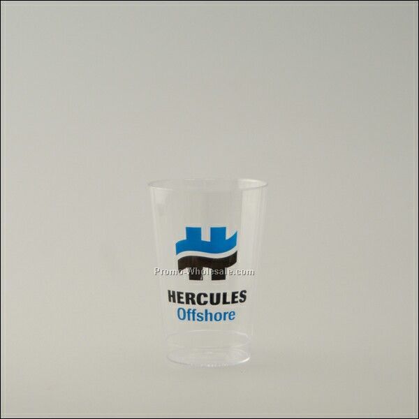 12 Oz. Clear Fluted Plastic Cup