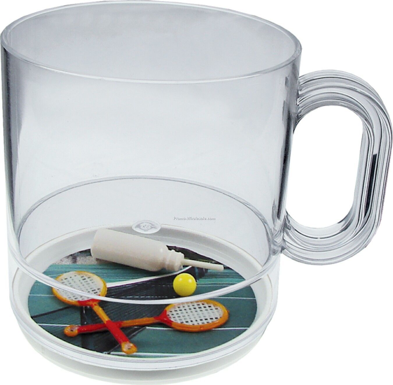 12 Oz. Game Set Match Compartment Coffee Mug