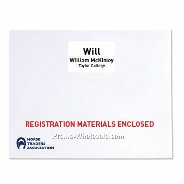 13"x10" Heavyweight Registration Envelopes - 2 Color
