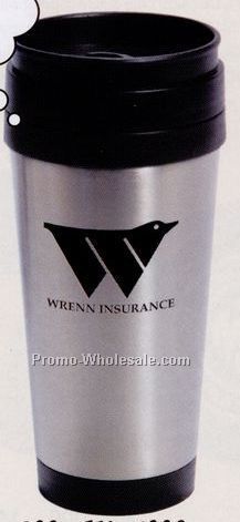 14 Oz. Stainless Steel Travel Mug