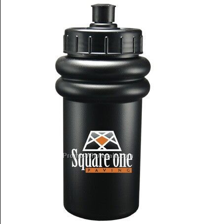 16 Oz. Budget Mini Muscle Bottle With Push And Pull Lid