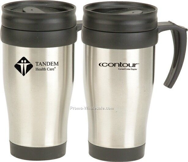 16 Oz. Commuter Mug With Handle