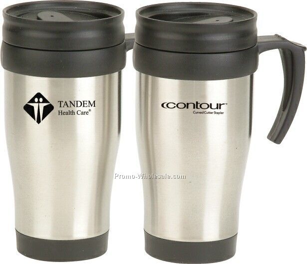 16 Oz. Commuter Mug With Handle