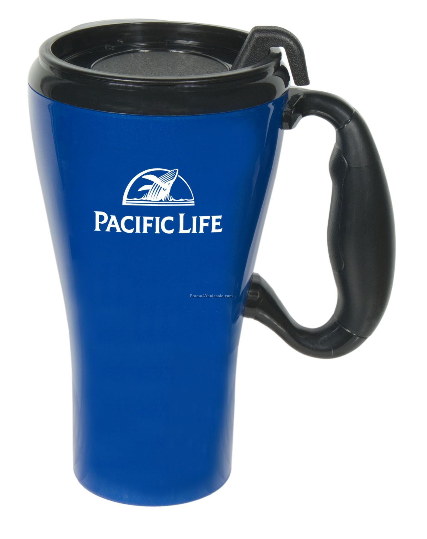 16 Oz. Gt Mug With Slider Lid & Ergonomic Handle