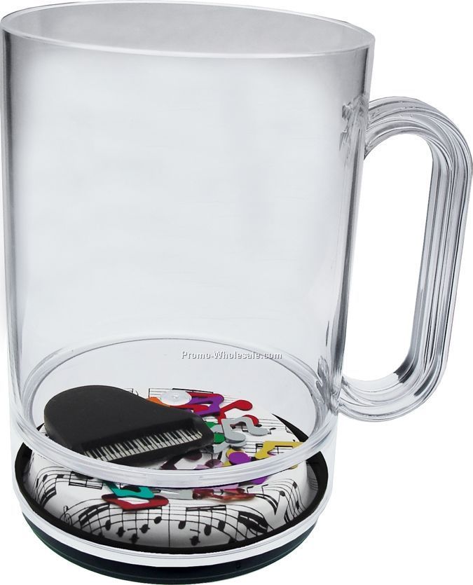 16 Oz. Liquid Melody Compartment Mug (Music)