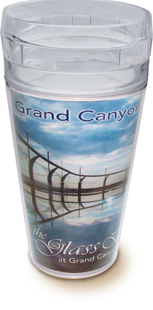 16 Oz. Thermal Pint W/ 4 Color Process Insert