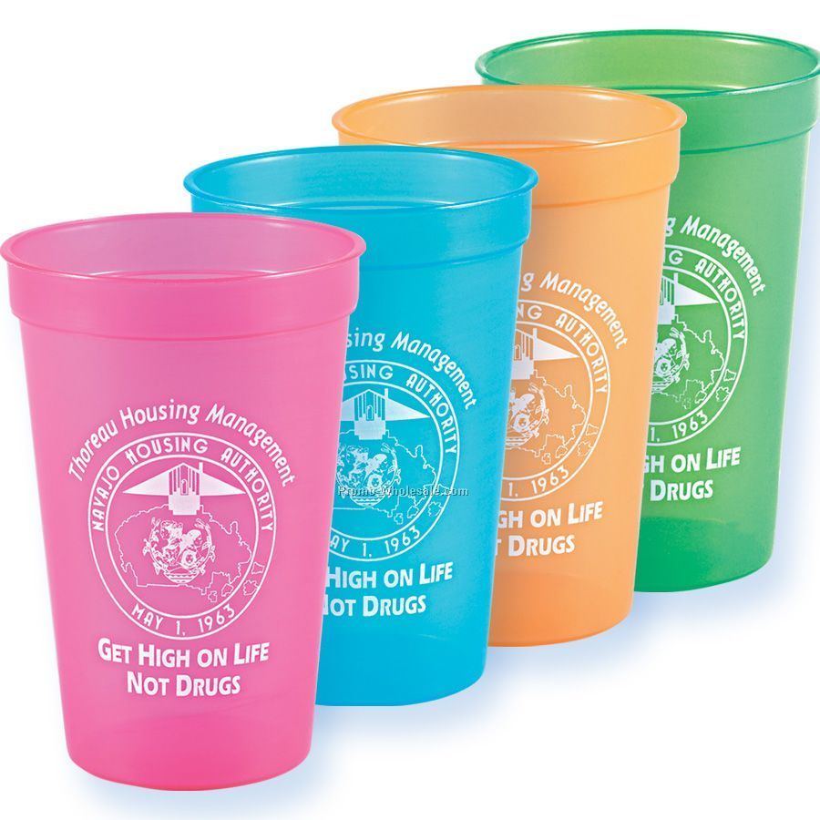 16 Oz. Translucent Stadium Cup