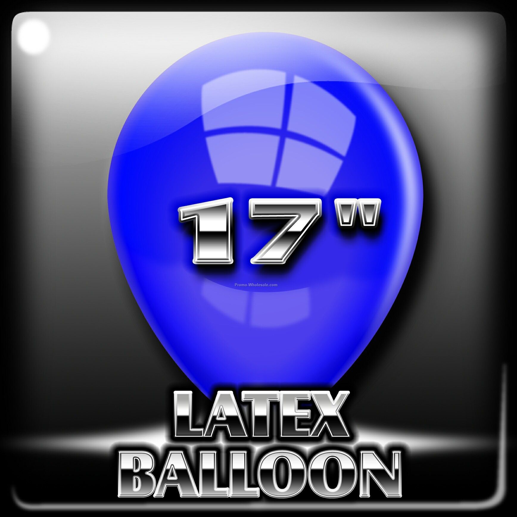 17" Crystal Latex Balloon