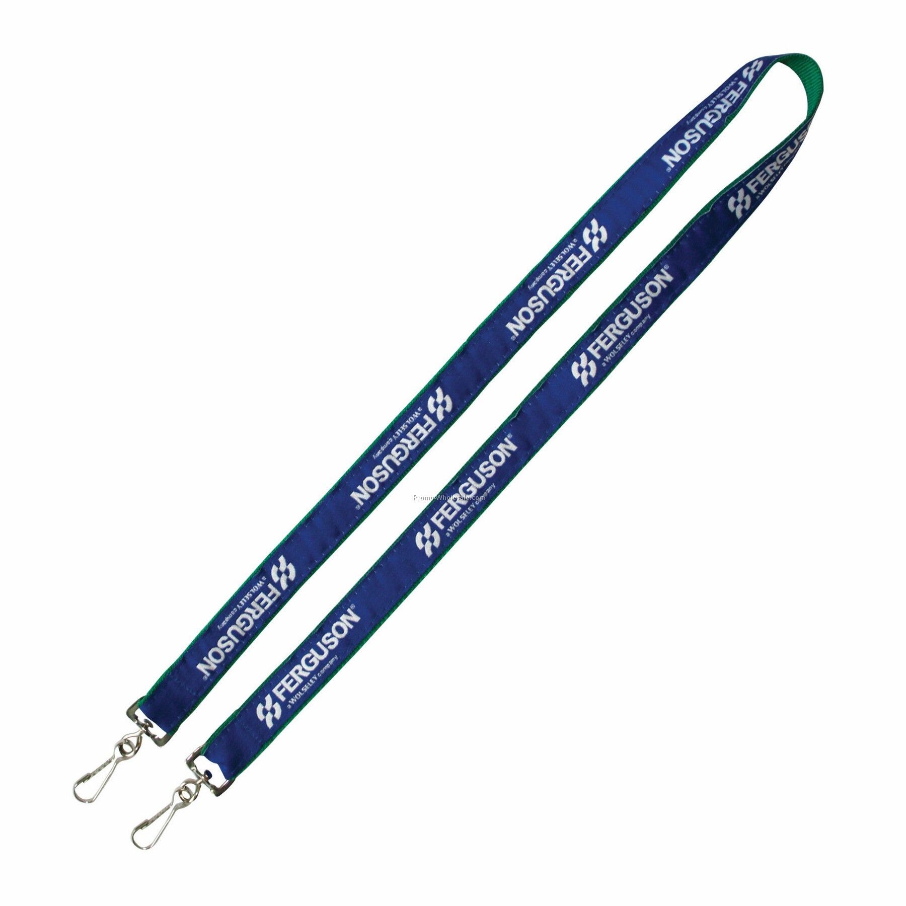 17-1/2"x1" Wov-in Line Tradeshow & Event Lanyard - Elite+ Plus Webbing