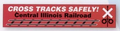 2-3/4"x15" Removable Bumper Sticker (1 Color)