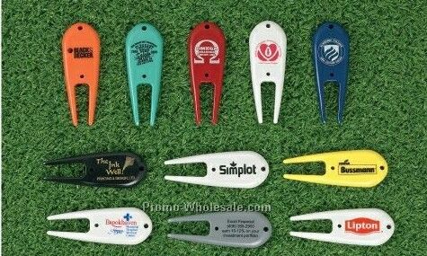 2 Color Print Plastic Divot Tool