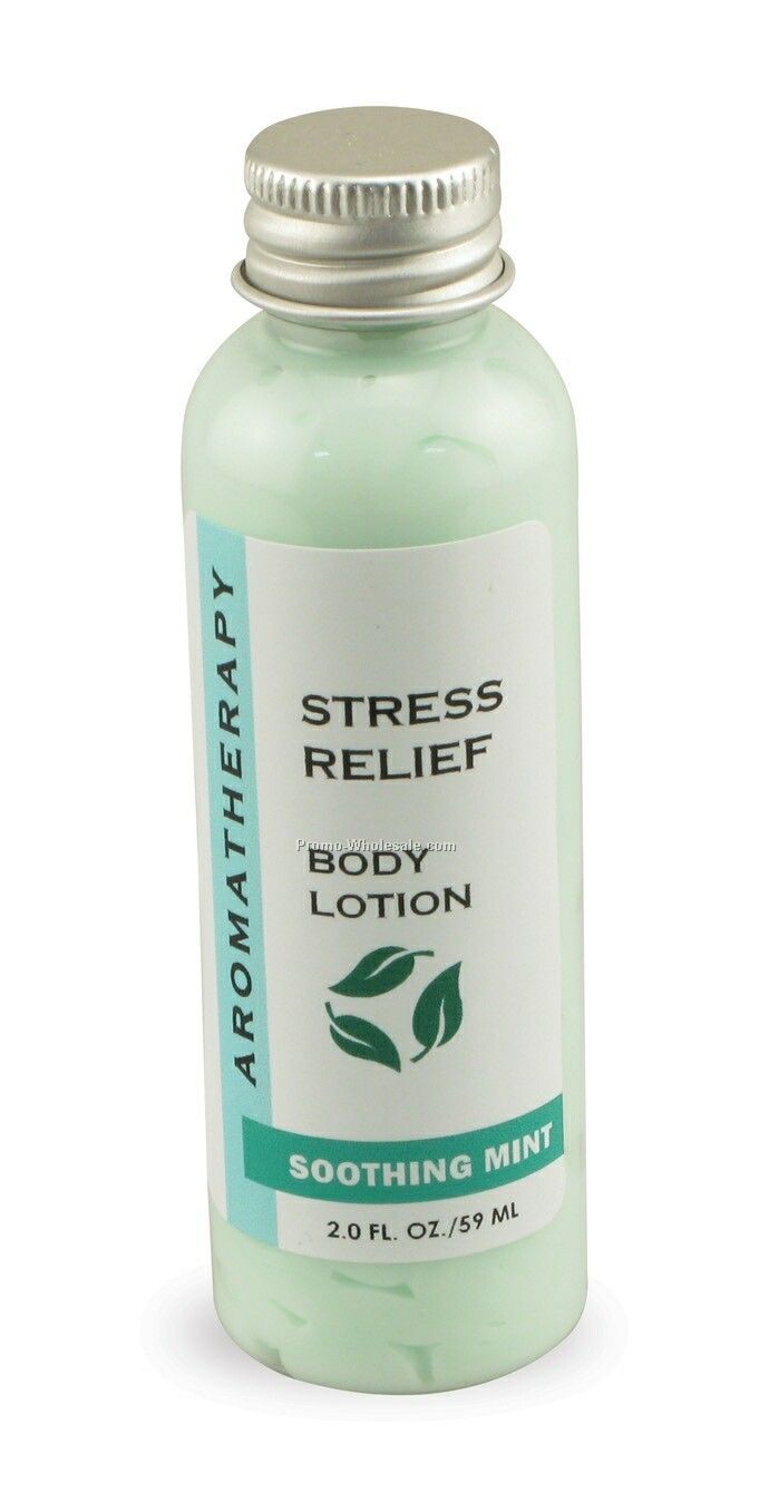 2 Oz. Soothing Mint Stress Relief Aromatherapy Lotion