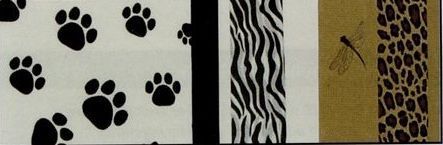 20"x30" Wildlife Collection Pattern/ Solid Tissue Assortments