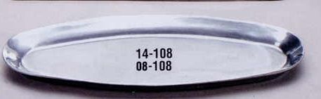 21-3/8"x8" Long Oval Scalloped Platter