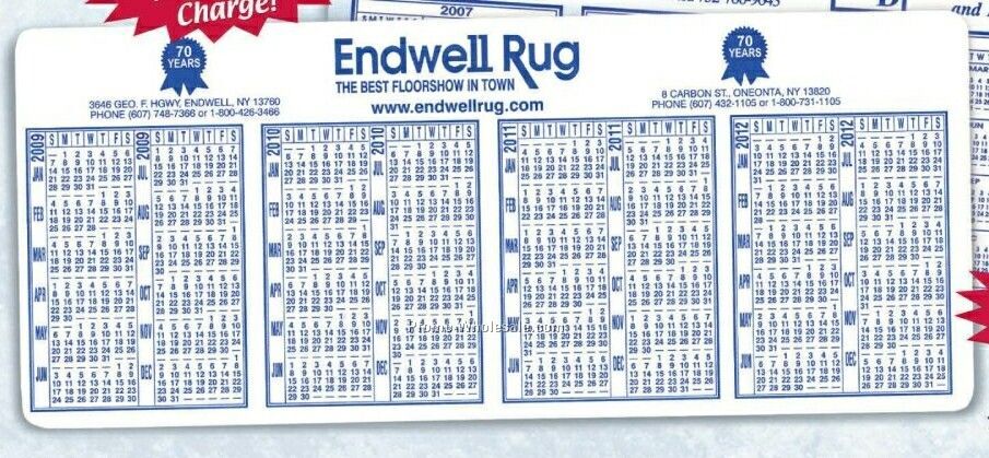 3 Or 4 Year Version Calendars