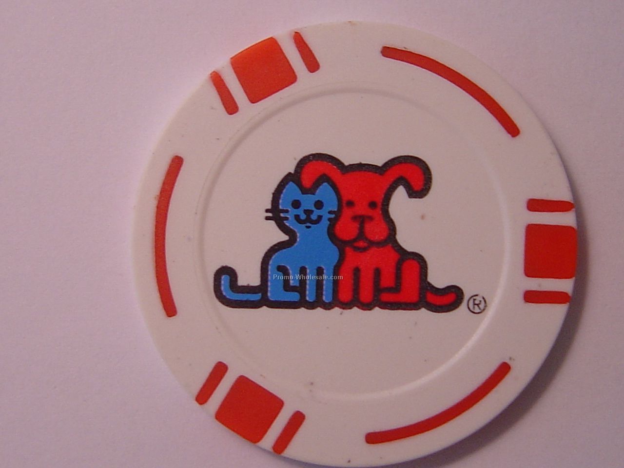 3-color Custom Printed Poker Chip
