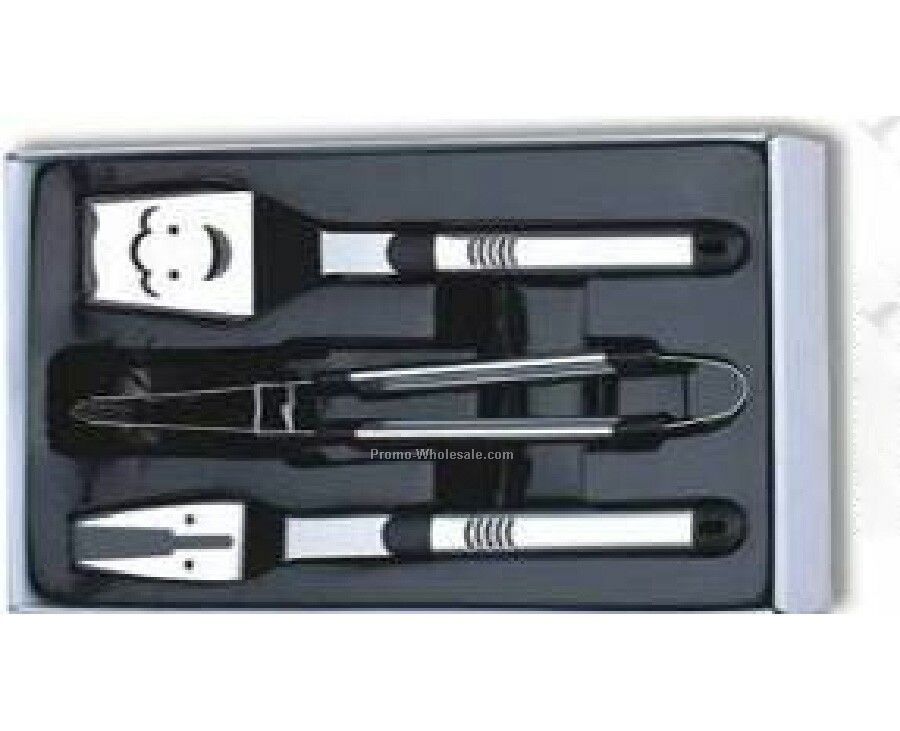 3-piece Bbq Tool Set