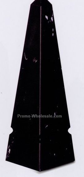 3"x10"x3" Grooved Obelisk Award - Medium