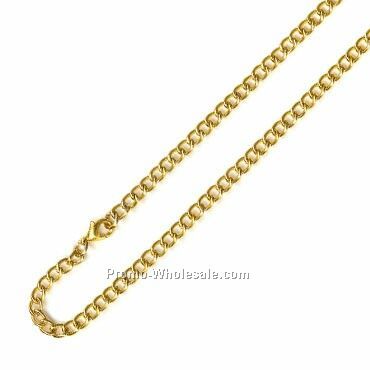 32" Gold Lobster Claw Neck Chain