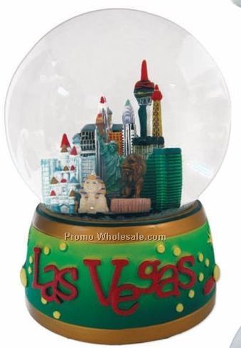 4" Diameter Liquid Mini Snowglobe