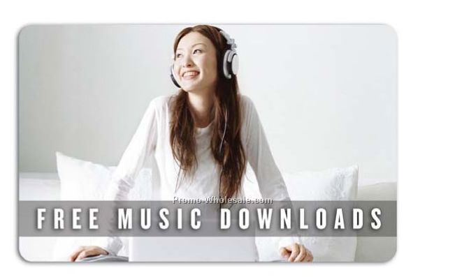 5 Songs Music Download Card