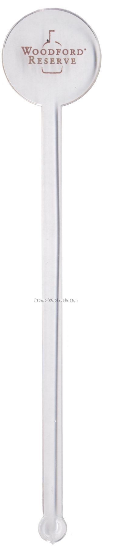 6" Long Round Top Crystal Stirrer