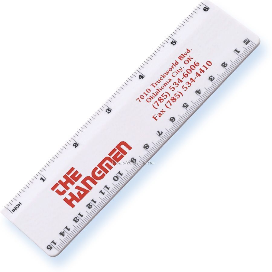 6" Standard / Metric Ruler